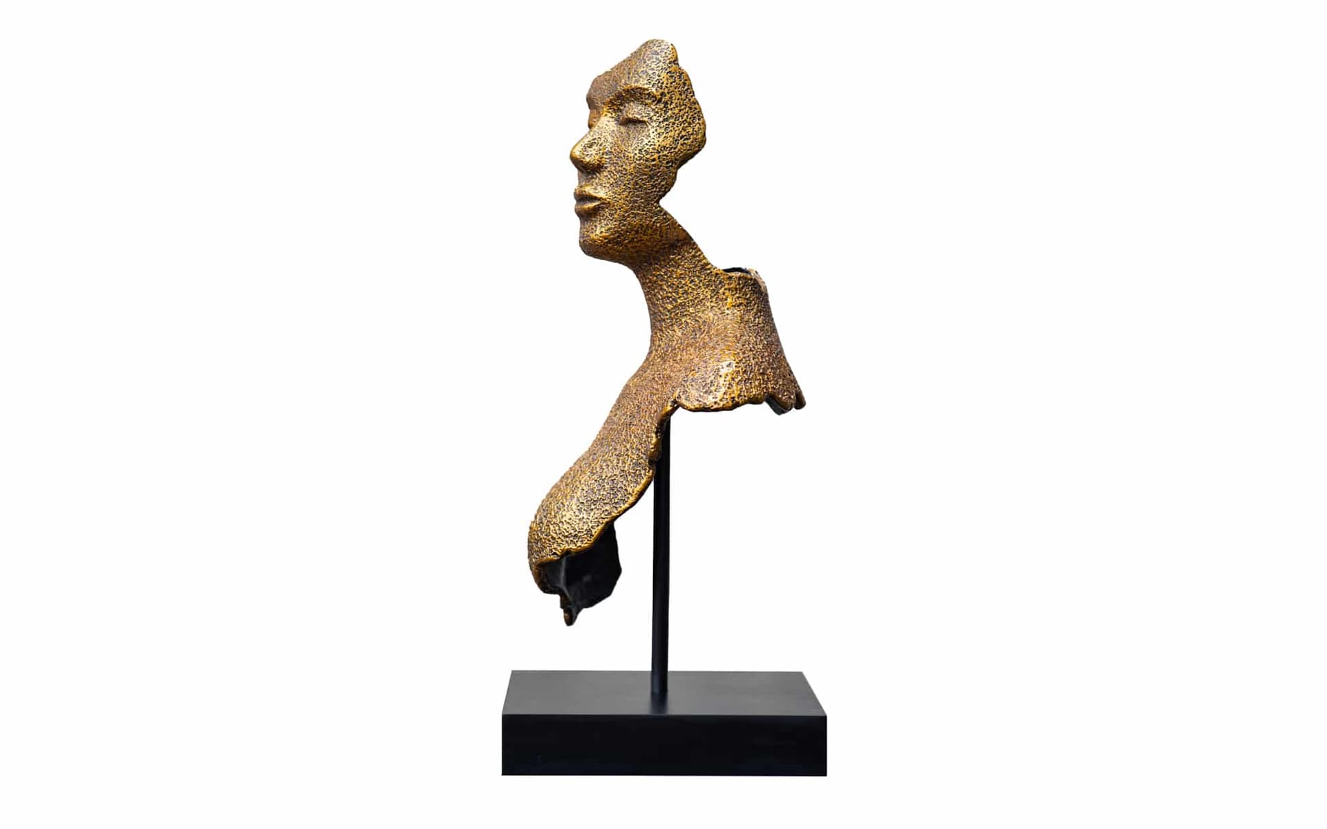 Sculptuur Guilia Gold vrouwenlichaam in goud kleur