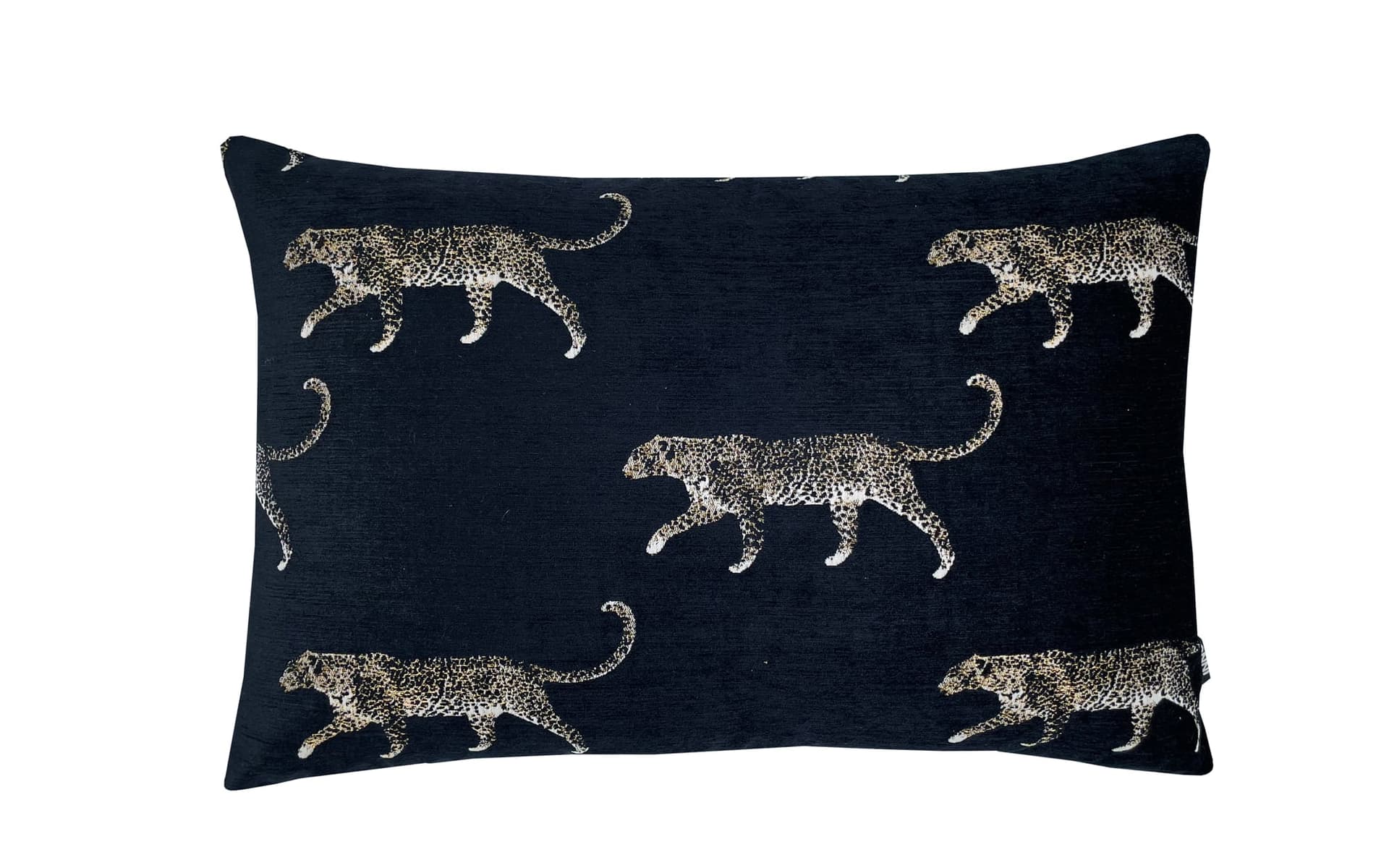 Sierkussen Panther Black 35 x 55 cm