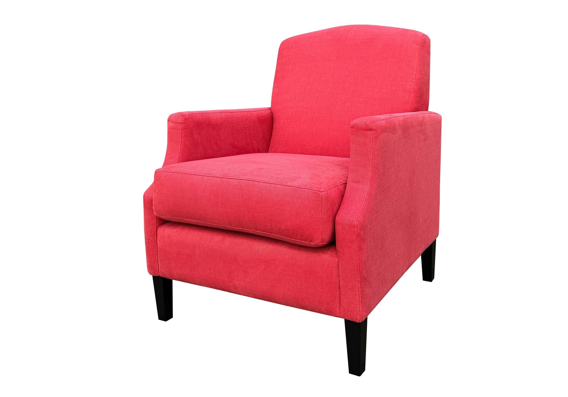 Rode klassieke fauteuil Quinn