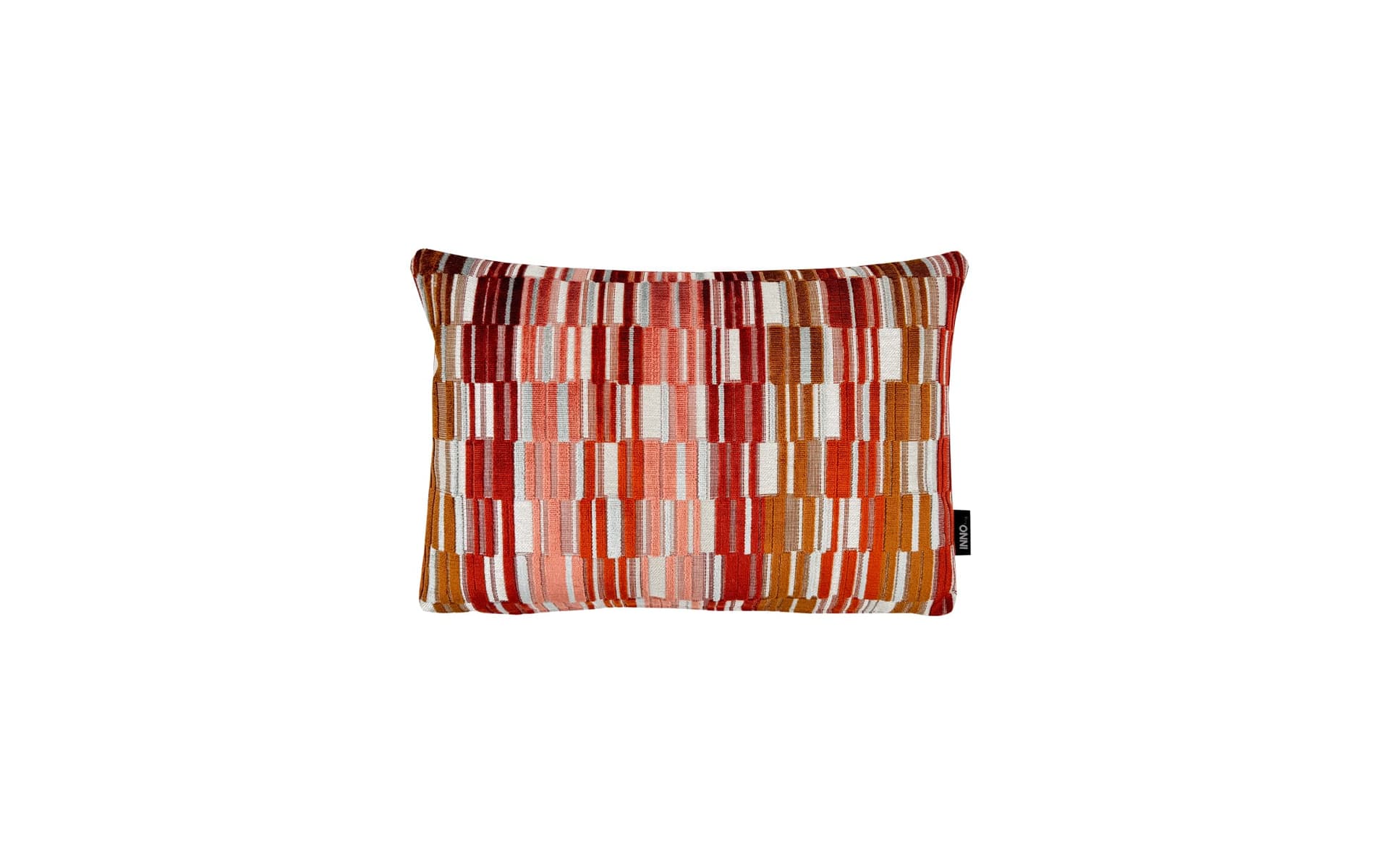 Sierkussen Coral Red voorzijde 45 x 30 cm