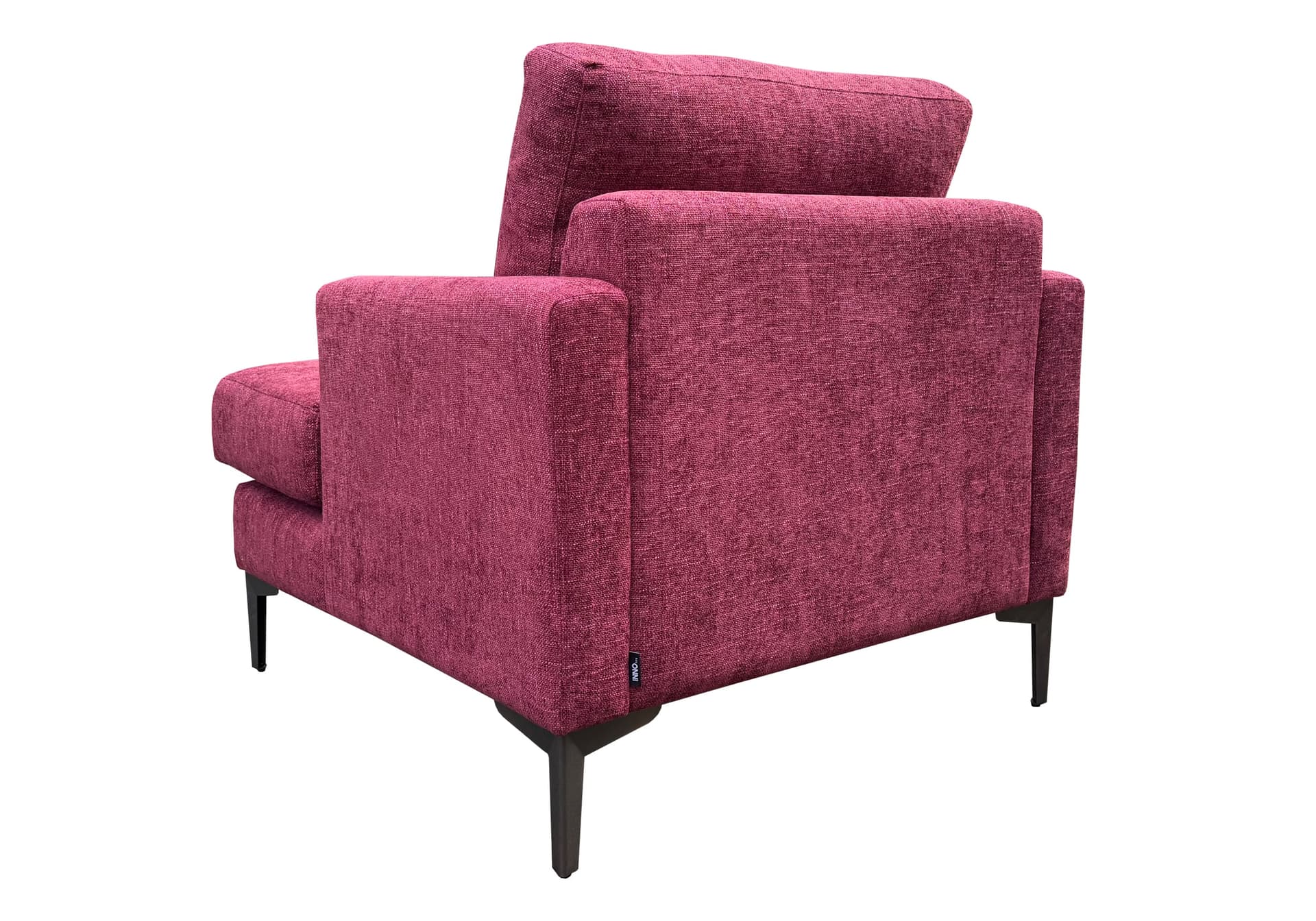 Amélie moderne fauteuil Burgundy