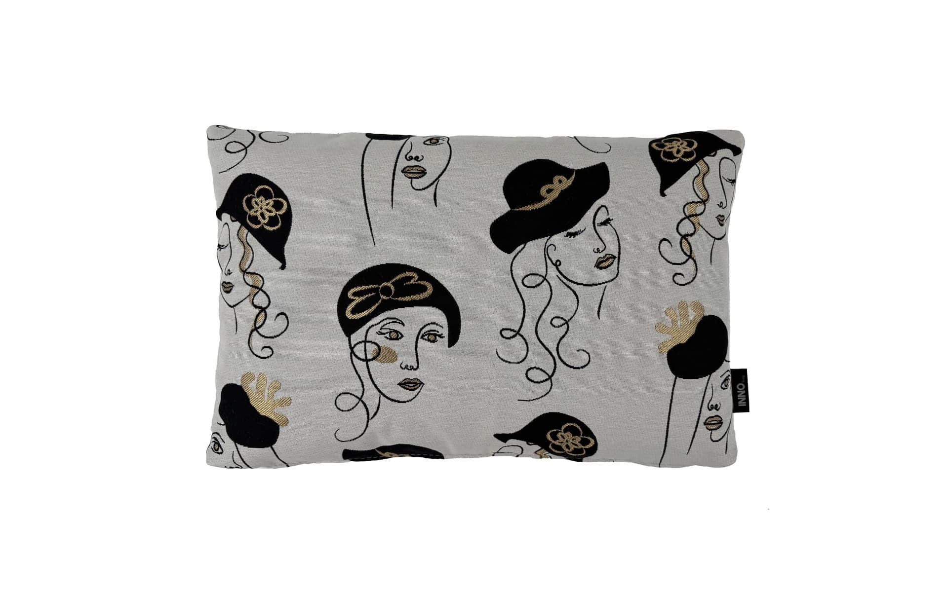 Sierkussen Lady Black Gold 45 x 30 cm