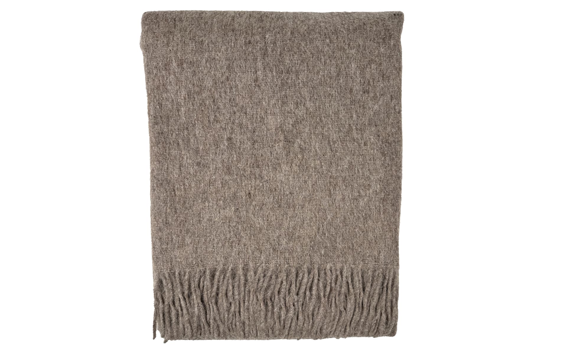 Alpaca plaid van Buren Beige