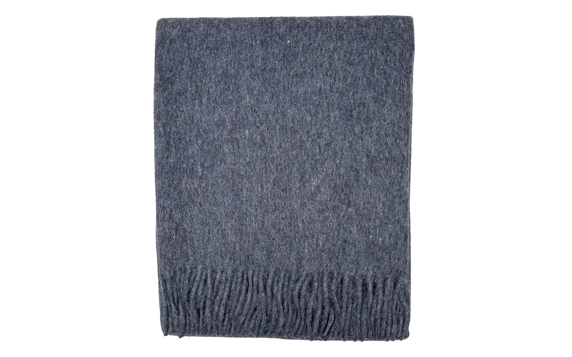 Alpaca plaid van Buren Donkerblauw