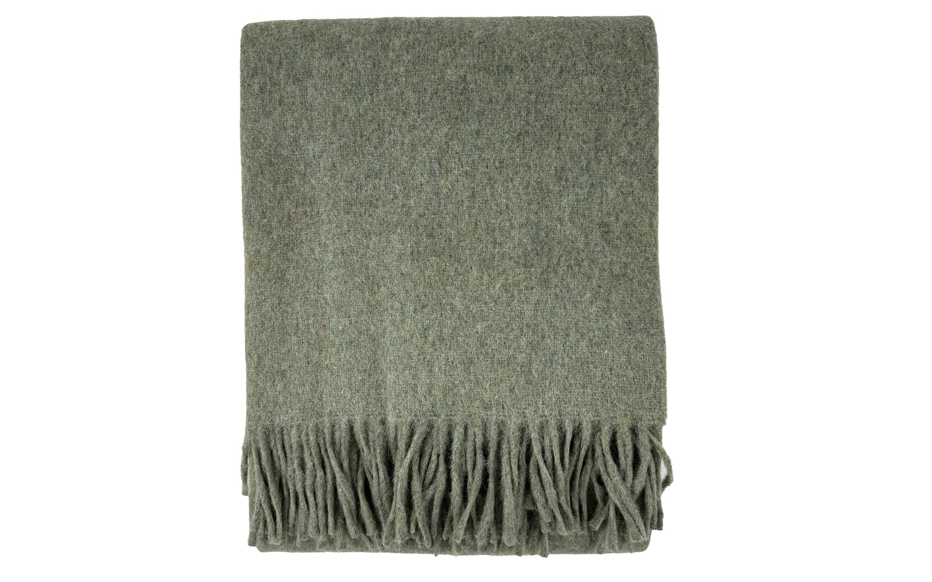 Alpaca plaid van Buren Lichtgroen