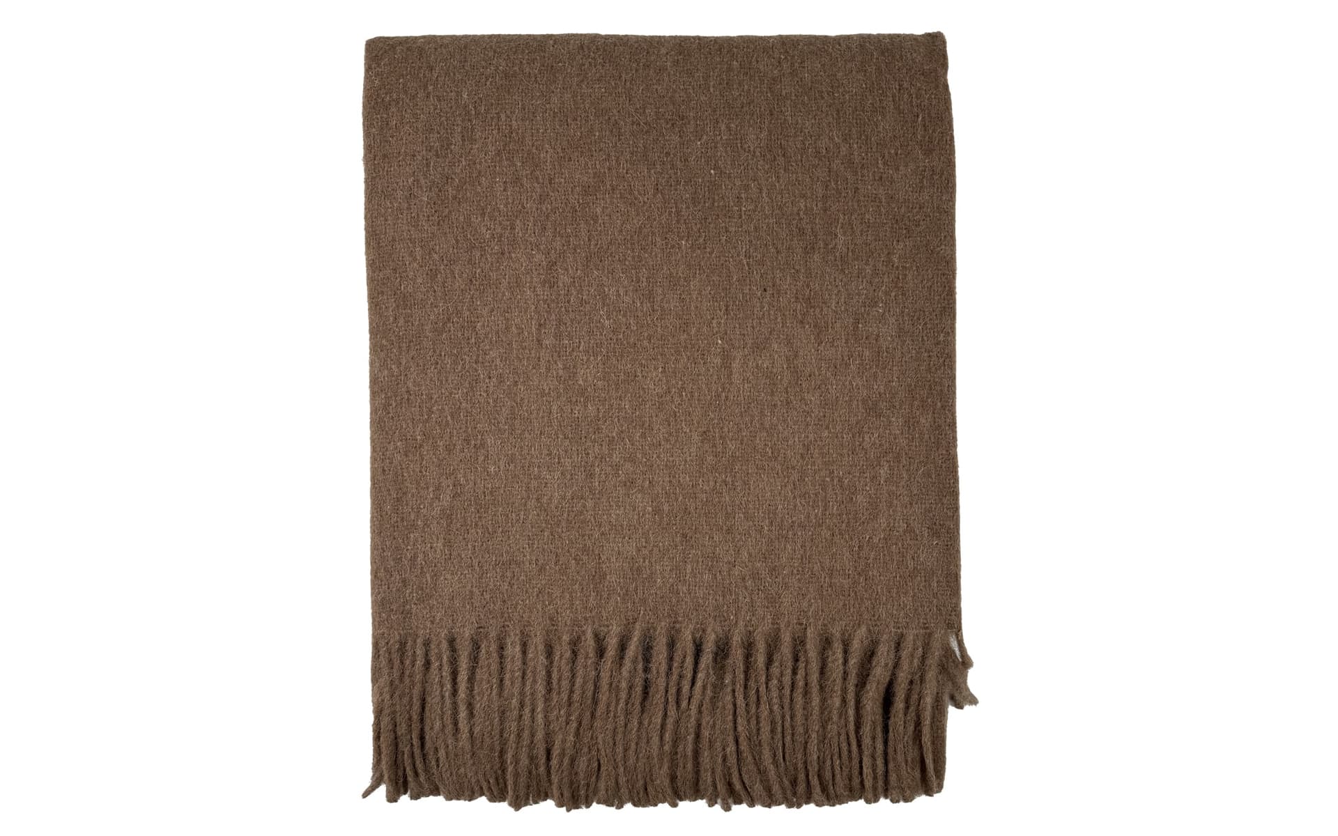 Alpaca plaid van Buren Caramel