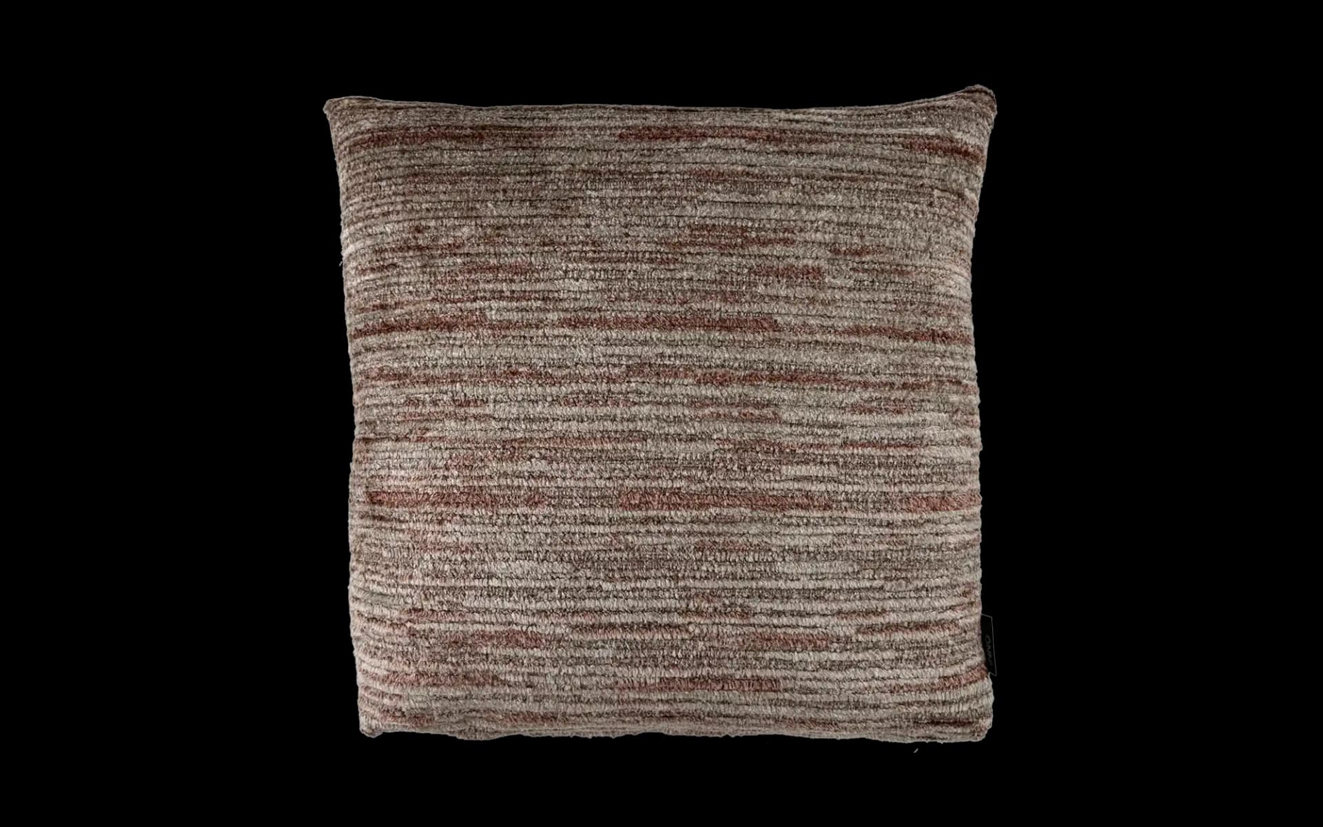 Sierkussen Velouris Stripe 45 x 45 cm met luxe gestreept velvet motief