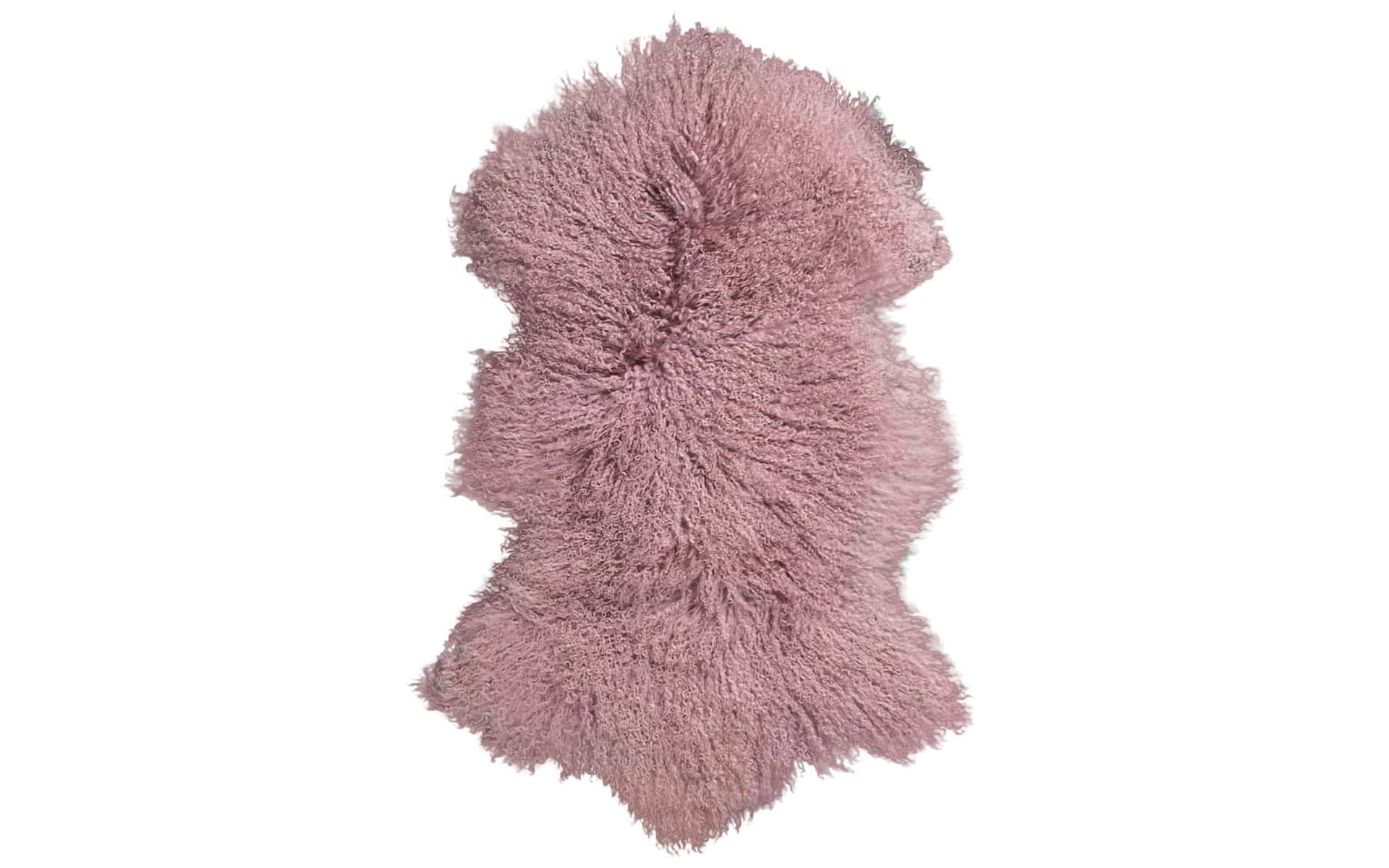Tibet schapenvacht pink