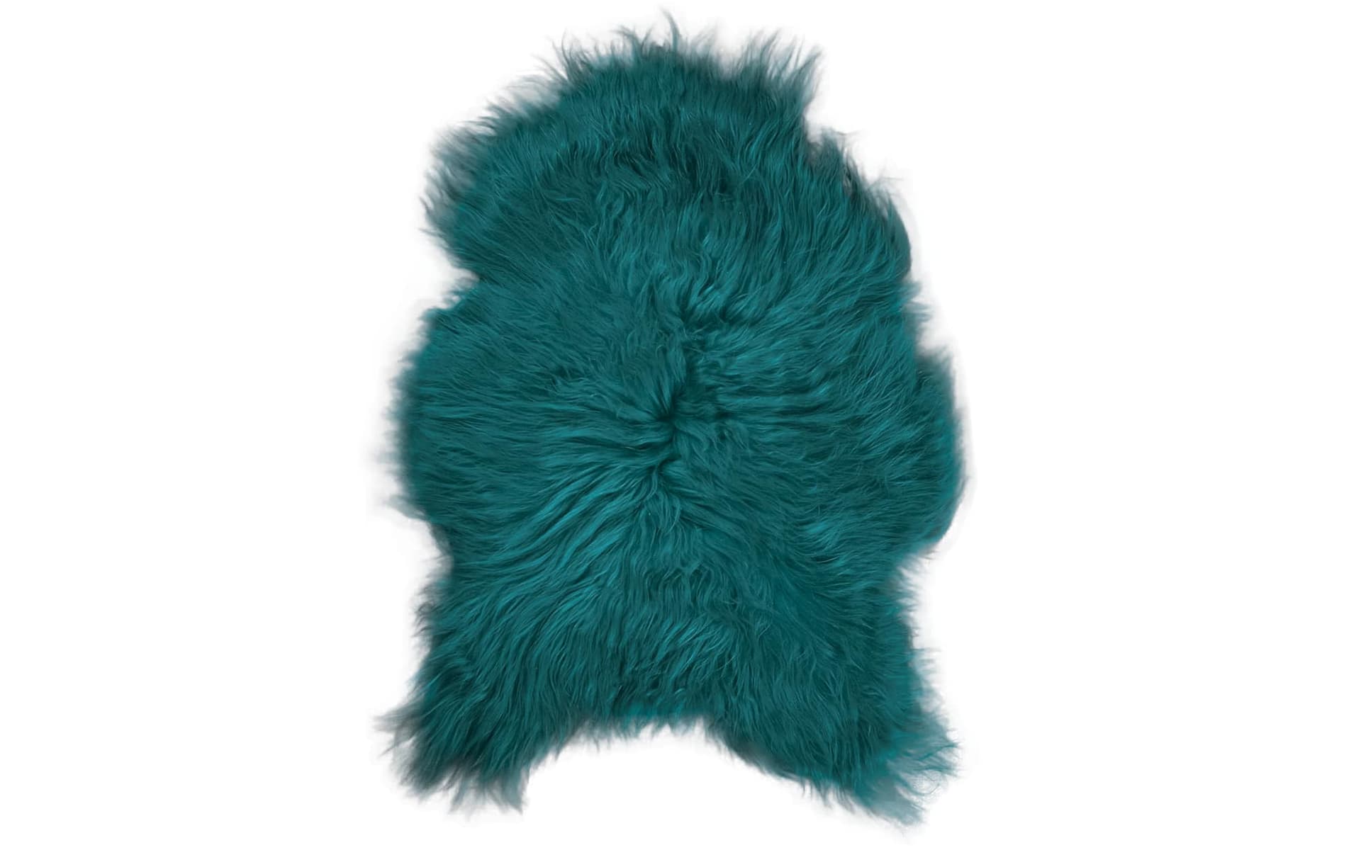 IJslandse schapenvacht turquoise
