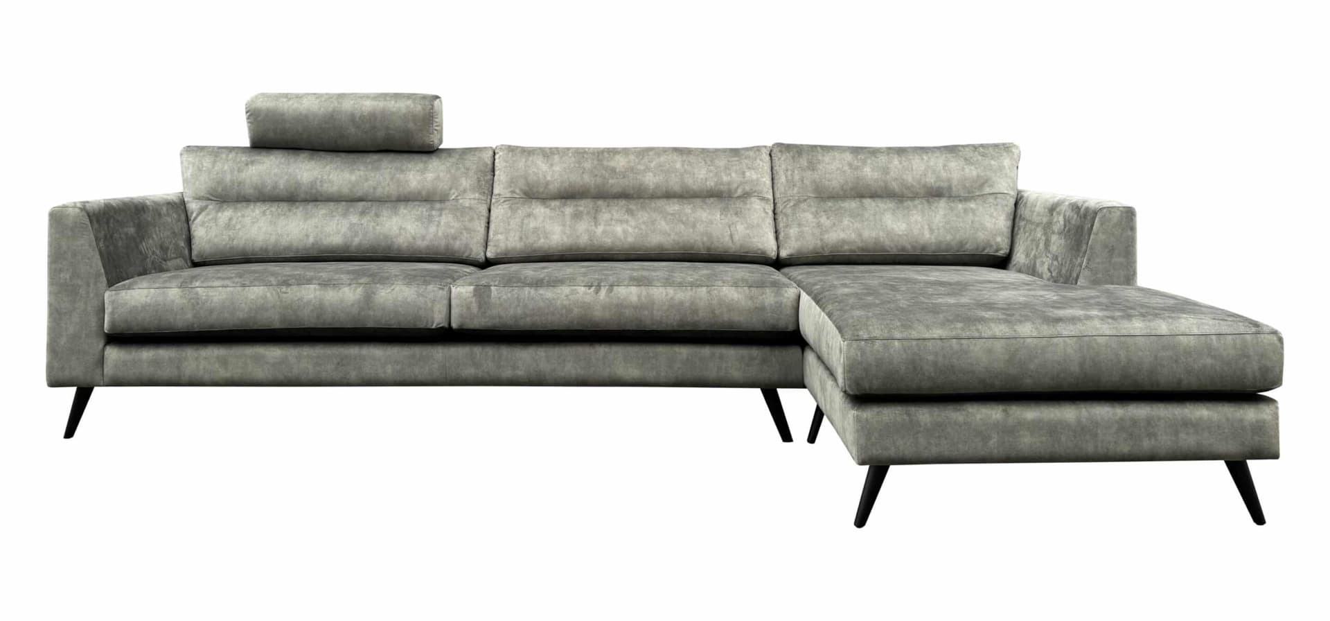 Loungebank Zoë groene velvet