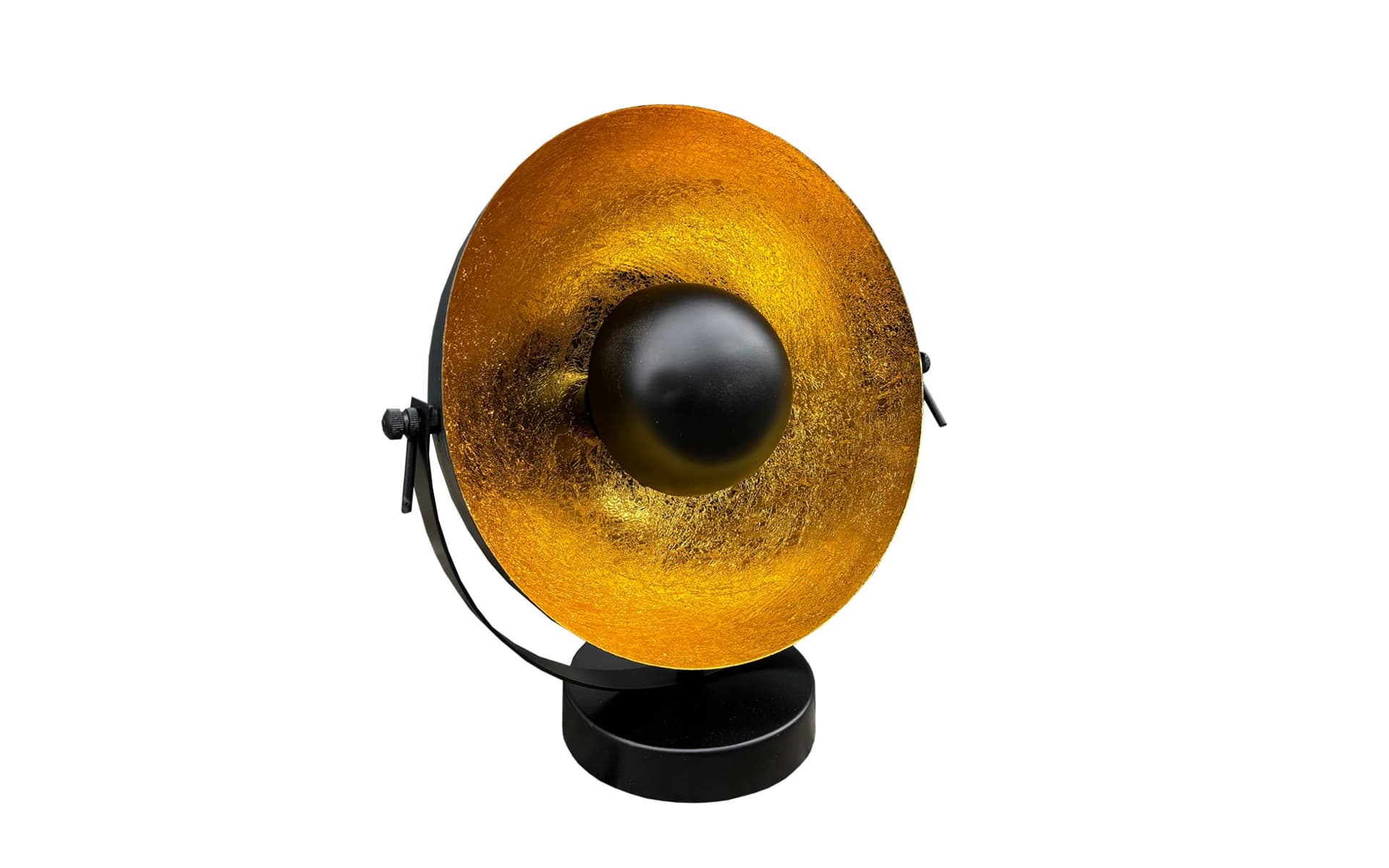 Countryfield Sahani Tafellamp Zwart / Goud
