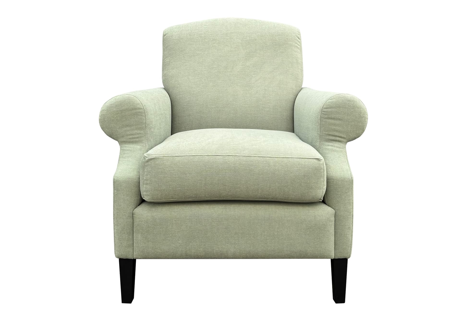 Groene klassieke fauteuil Elise