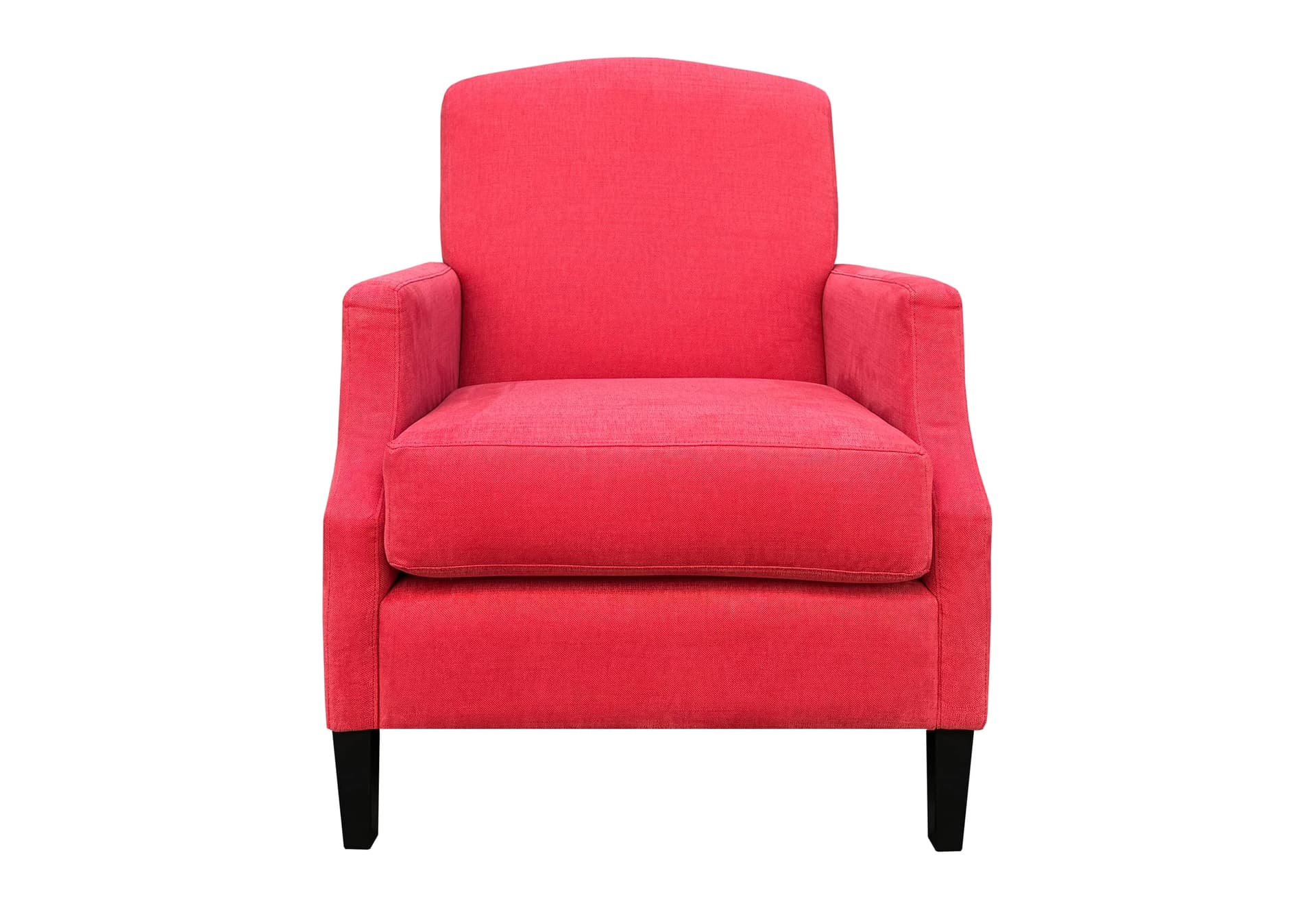 Rode klassieke fauteuil Quinn