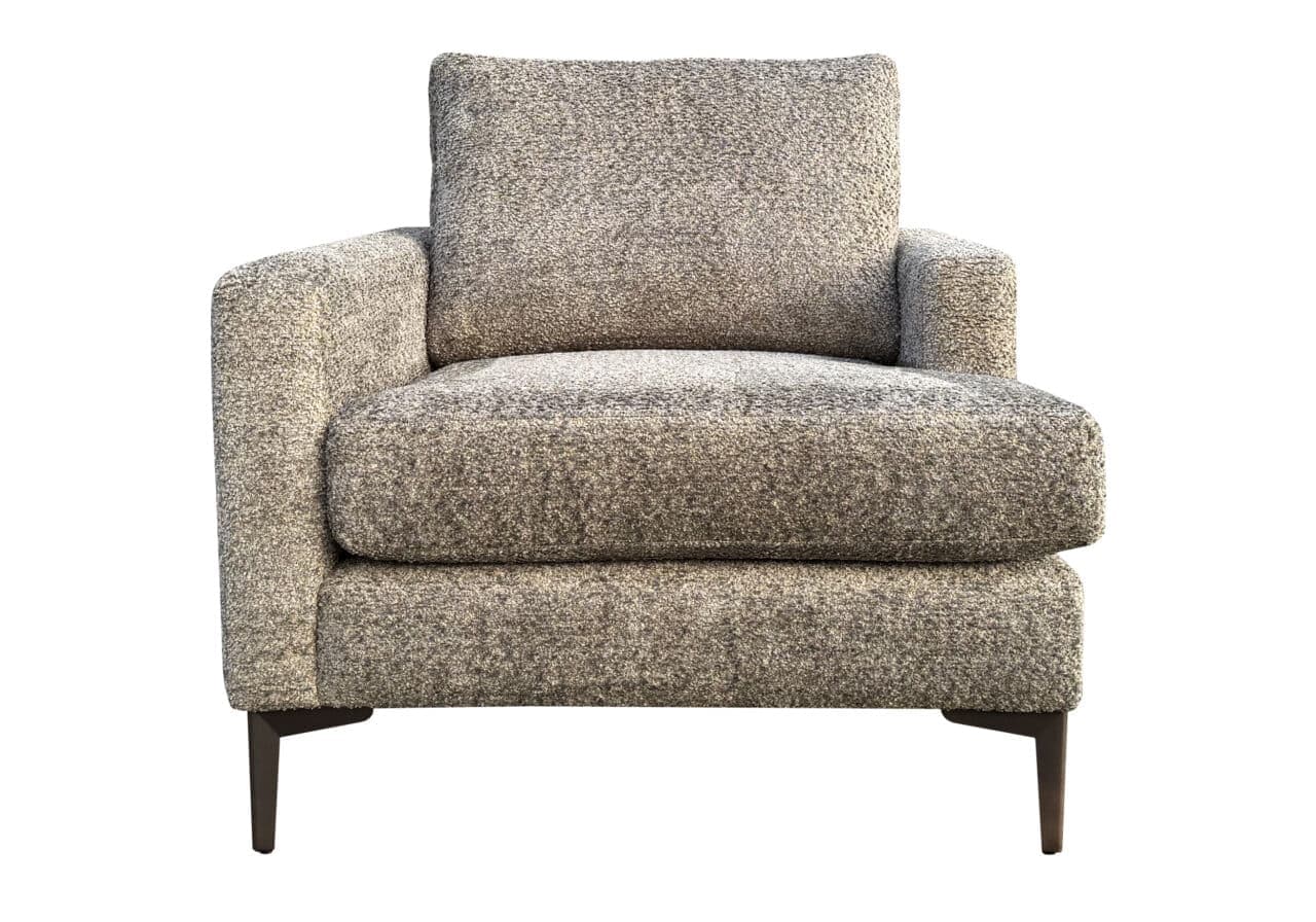 Amélie fauteuil Groen Bouclé