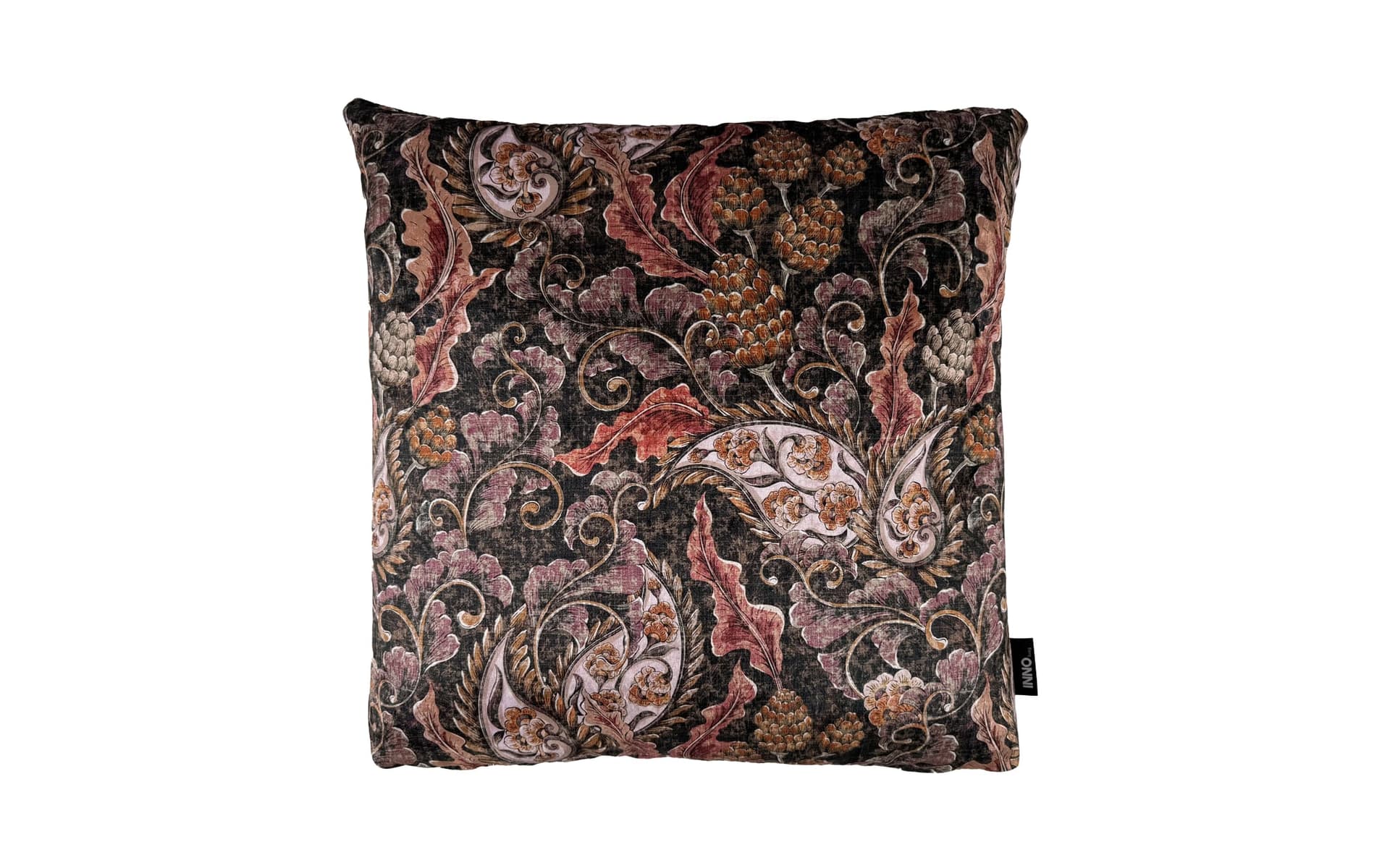 Luxe sierkussen met vintage print 45 x 45 cm