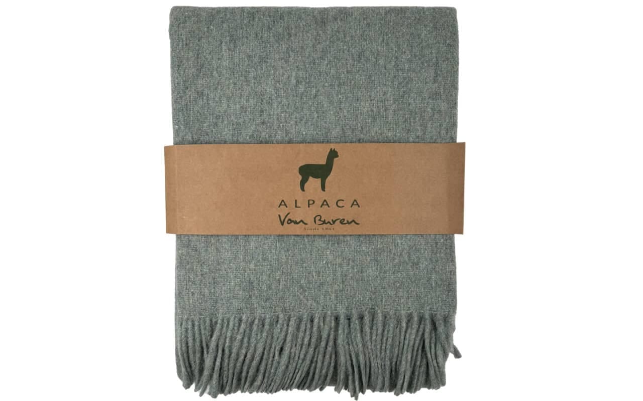 Alpaca plaid van Buren Mint