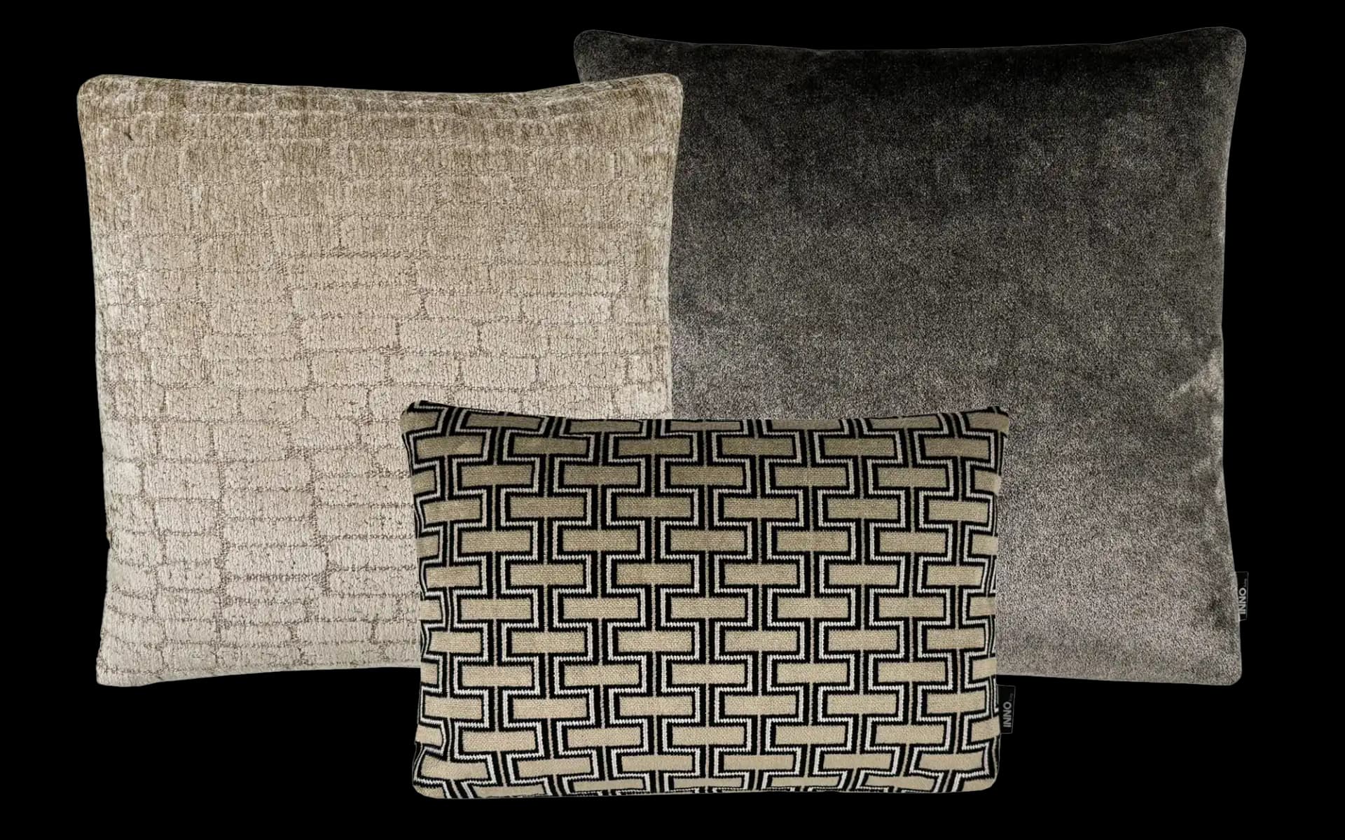 Sierkussen set Deco Luxe Sand