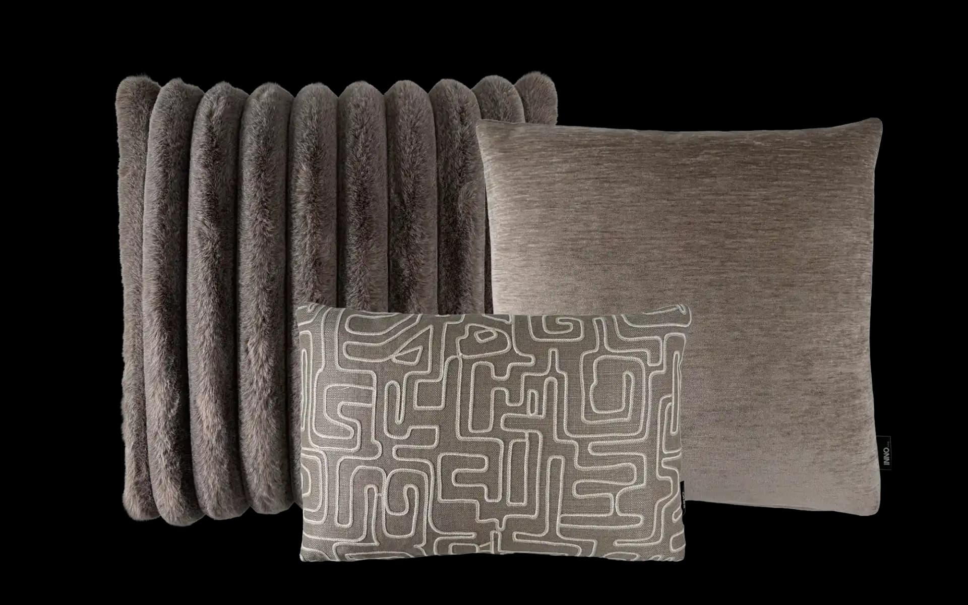 Sierkussen set Loft Brown